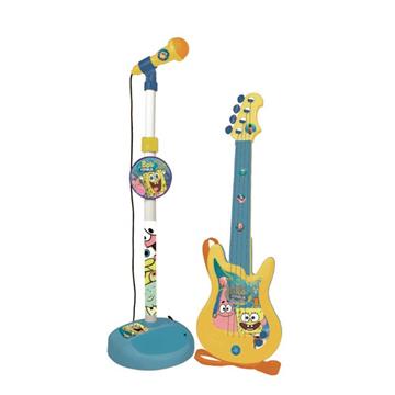 Imagen de Bob Esponja Conjunto Guitarra Y Micro Amplificador