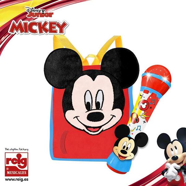 Imagen de Mickey Mouse Micrófono Con Mochila