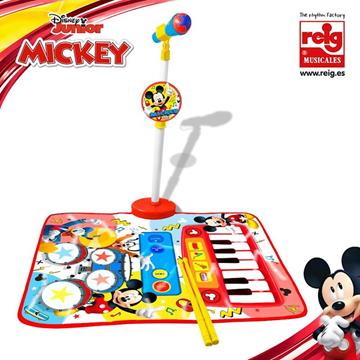 Imagen de Mickey Mouse Manta 3 en 1 Micrófono, Batería y Piano