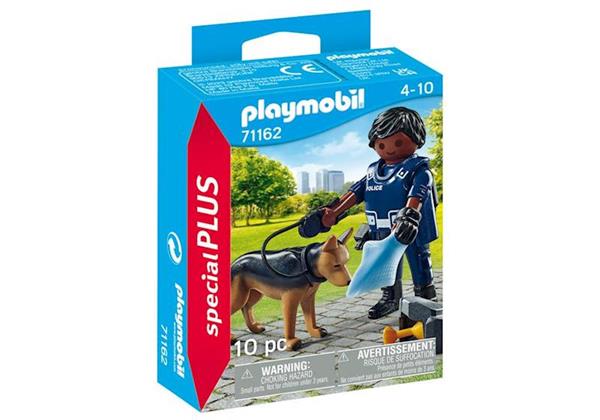 Imagen de Playmobil Special Plus Policía con Perro