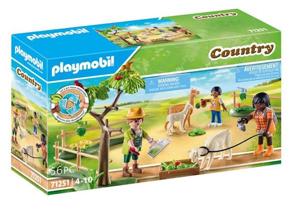 Imagen de Playmobil Country Paseo con Alpaca