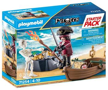 Imagen de Playmobil Pirates Starter Pack Pirata con Bote de Remos
