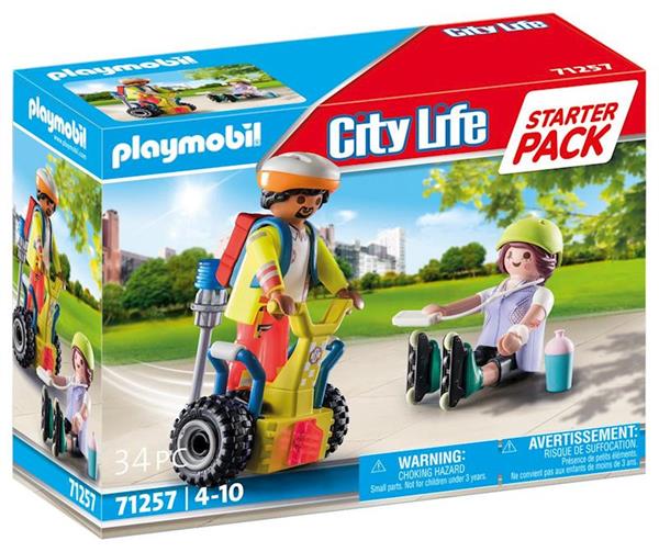 Imagen de Playmobil City Life Starter Pack Rescate con Balance Racer