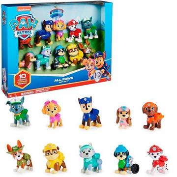 Imagen de Patrulla Canina Pack 10 Figuras Aniversario