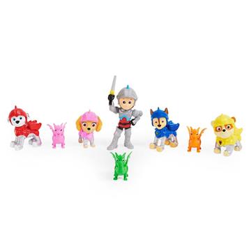 Imagen de Patrulla Canina Rescue Knights Pack 8 Figuras