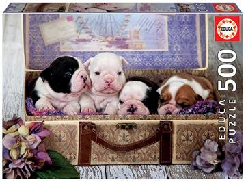 Imagen de Puzzle Cachorros 500 Piezas