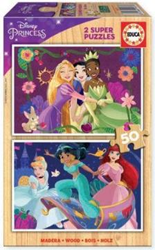Imagen de Disney Princess Set de 2 Puzzles 50 Piezas