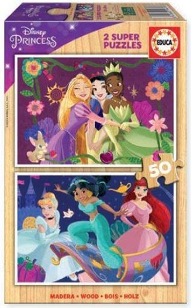 Imagen de Disney Princess Set de 2 Puzzles 50 Piezas