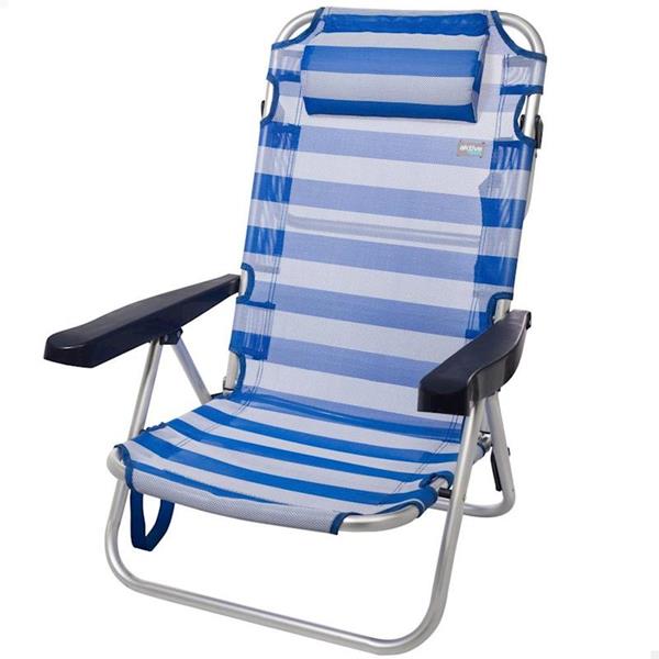 Imagen de Aktive Beach Silla Playa Marinera Con Cojín