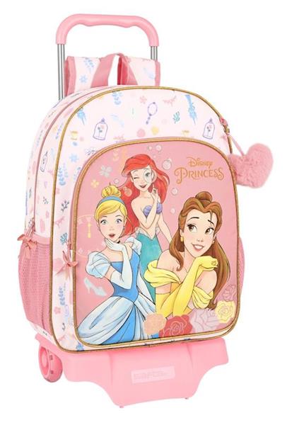 Princesas Disney Mochila Escolar con Carro Safta ToysManiatic