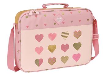 Imagen de Glowlab Corazones Cartera Extraescolar Safta