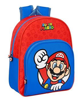 Imagen de Super Mario Mochila Infantil Adaptable Carro Safta