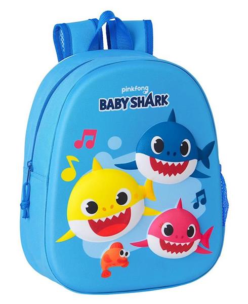 Imagen de Baby Shark Mochila 3D Safta