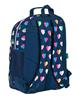 Imagen de Benetton Corazones Mochila Escolar Safta 