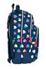 Imagen de Benetton Corazones Mochila Escolar Safta 