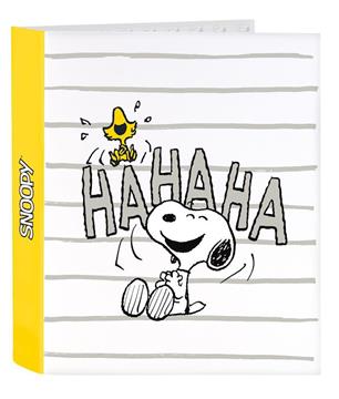 Imagen de Snoopy Carpeta Folio 4 Anillas Safta