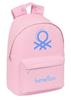 Imagen de Benetton Mochila Juvenil para Portátil 14.1" Rosa Safta
