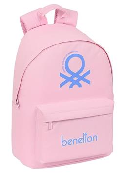 Imagen de Benetton Mochila Juvenil para Portátil 14.1" Rosa Safta