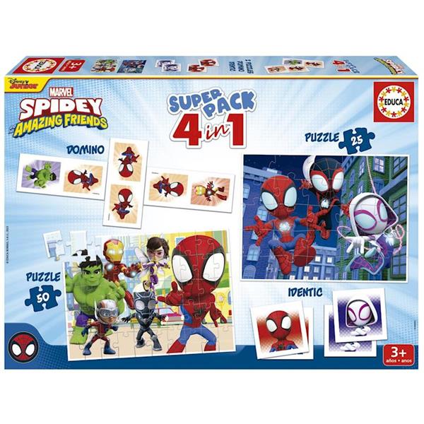 Imagen de Spidey Superpack Juegos de Mesa y Puzzles Infantiles