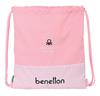 Imagen de Benetton Mochila Plana Rosa Safta