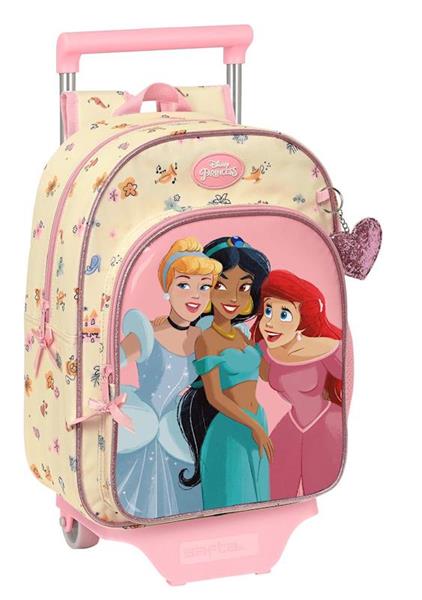 Imagen de Princesas Disney Mochila Infantil con Carro Safta