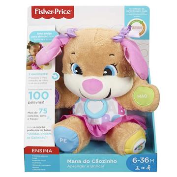 Imagen de Fisher-Price Perrita Primeros Descubrimientos (Versión Portugues)