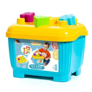Imagen de Puzzles Blandos Cubeta Blocks Molto