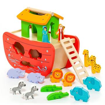 33 juguetes de madera educativos para niños a partir de tres años