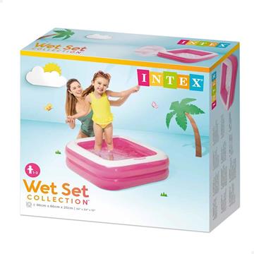 Imagen de Piscina Infantil Hinchable Cuadrada INTEX