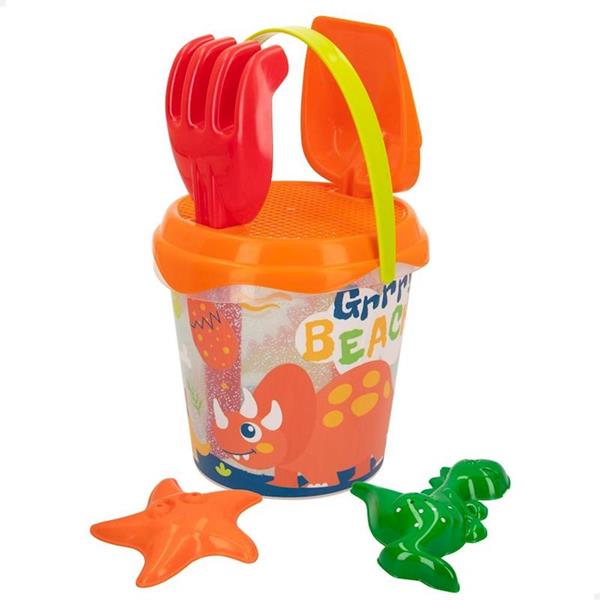 Imagen de Cubo Playa Dino Beach 18 Cm