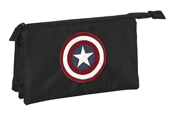 Imagen de Capitan America Portatodo Triple Safta 