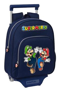 Imagen de Super Mario Mochila Con Carro 705