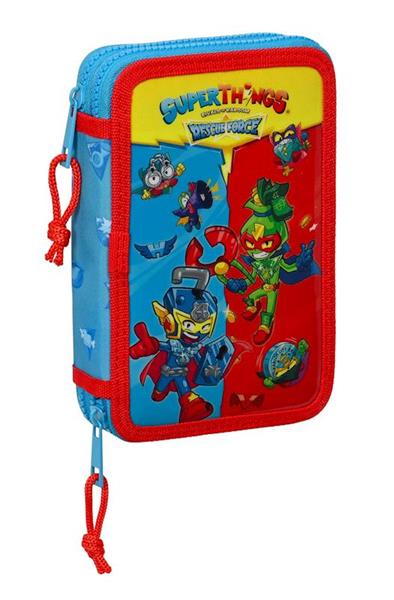 Imagen de SuperThings Rescue Force Plumier Doble 28 Piezas