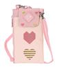 Imagen de Safta Monedero Portamovil Glowlab Hearts