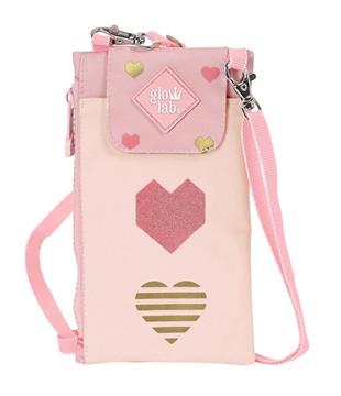 Imagen de Safta Monedero Portamovil Glowlab Hearts