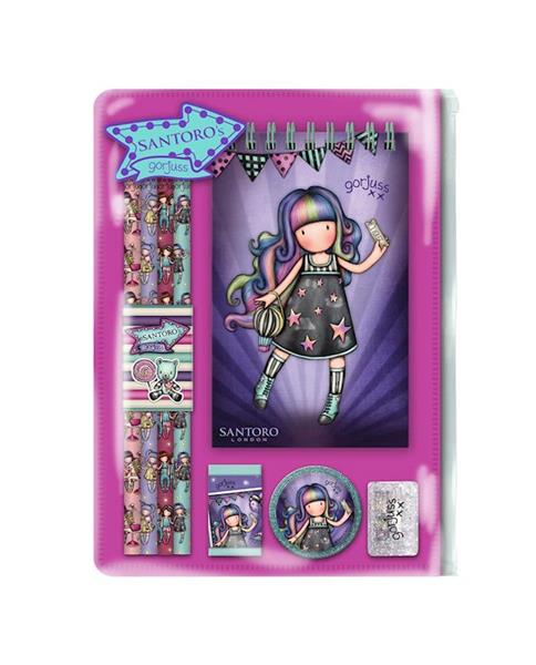 Classeur Folio 3 Rabats Safta Gorjuss Fairground Up And Away 26 X 33,5 X 2,5 Cm