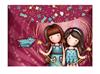 Imagen de Gorjuss Fariground Fireworks Set 2 Sobres A4