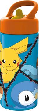 Imagen de Pokemon Botella Deportiva Con Pajita