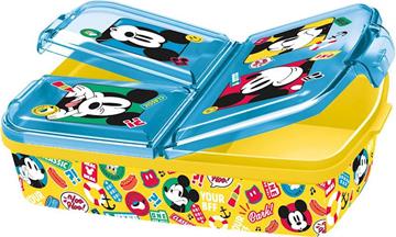 Imagen de Mickey Mouse Sandwichera Multi Compartimentos