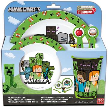 Imagen de Minecraft Set Vajilla 5 Piezas