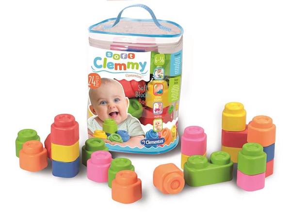 Imagen de Bloques Blanditos 24 Piezas Clemmy