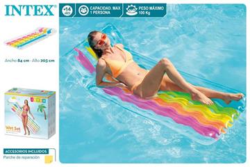 Imagen de Colchoneta Hinchable Arcoiris