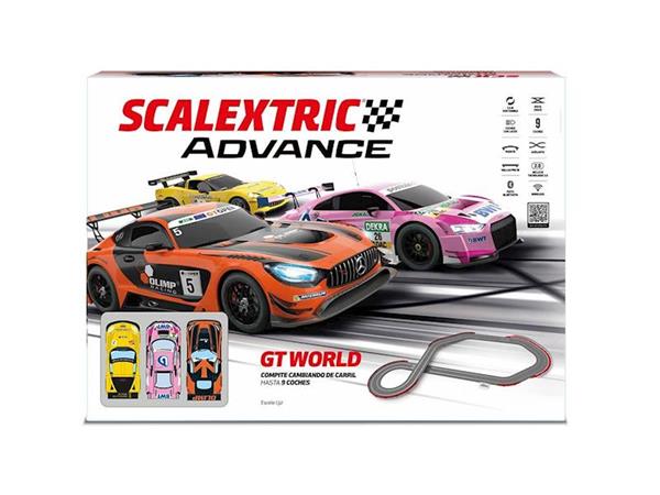 Scalextric Pista GT World Advance Envío GRATIS