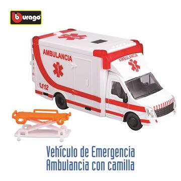 Imagen de Bburago Ambulancia con Camilla