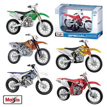 Imagen de Moto Motocross Escala 1:18 Maisto