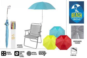 Imagen de Sombrilla Para Silla Playa Proteccion Uv