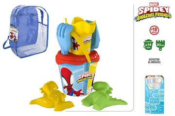 Imagen de Spidey Amazing Friends Mochila Cubo Playa