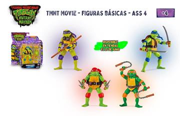 Imagen de Tortugas Ninja Figuras Articuladas 7 cm