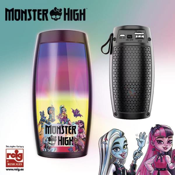 Imagen de Monster High Altavoz Bluetoth con USB