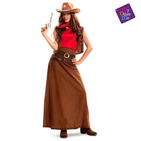 Imagen de Disfraz Vaquera Cowgirl Mujer Talla M/L 